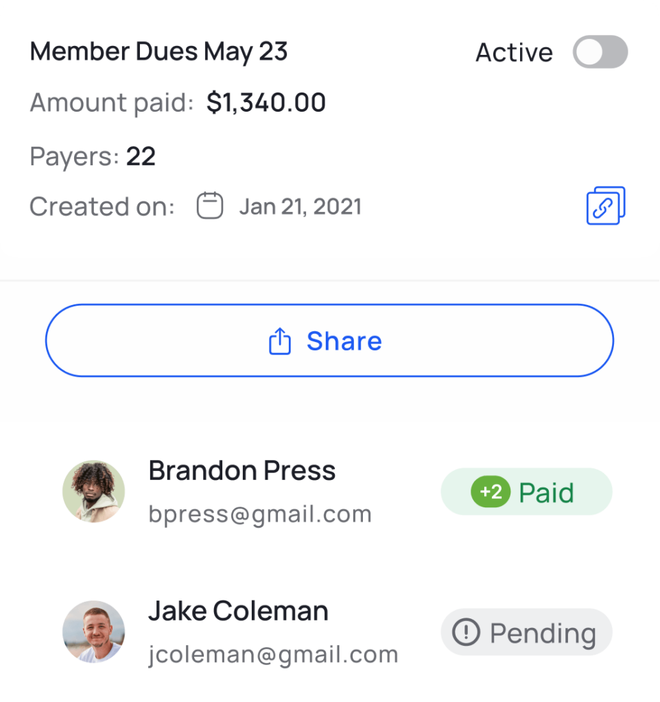 Track payments with Crowded-min